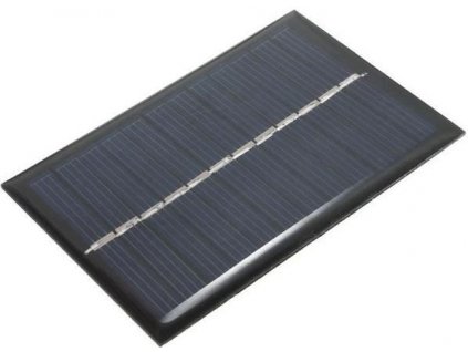 Fotovoltaický solární panel mini 6V/1W, 110x60mm