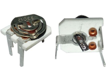 330R - PNC10-CB -330R, trimr cermetový, ležatý, RM=5x10mm