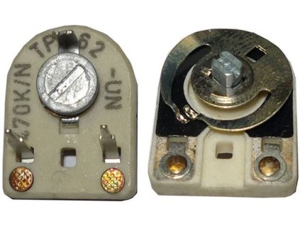 680k - TP062, trimr cermetový ležatý RM10x12,5mm