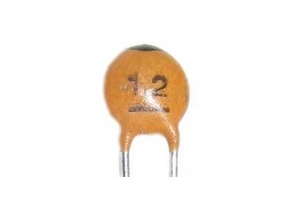 12pF/50V RM=2,54, keramický kondenzátor