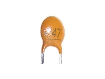 47pF/50V SUNTAN,RM=2,54, keramický kondenzátor
