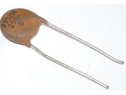 390pF/250V~ TKxxx, keramický kondenzátor