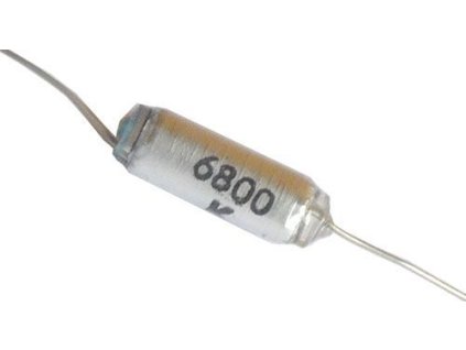 6n8/25V TGL5155, svitkový kondenzátor axiální