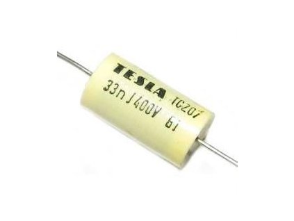 33n/400V TC207, svitkový kondenzátor