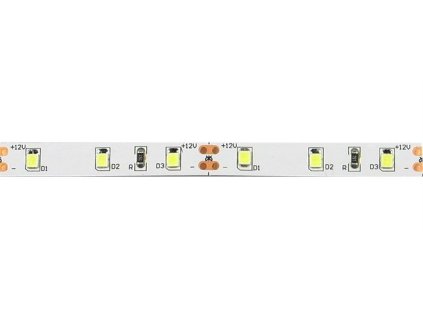 LED pásek 8mm, bílý teplý, 60xLED2835/m, IP20, modul 5cm