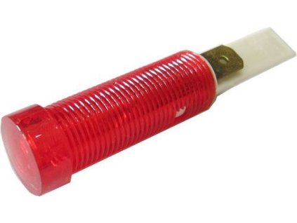 Kontrolka 230V ISZ s doutnavkou, červená do otvoru 12mm
