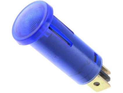 Kontrolka 12V WL-01 modrá, průměr 12,5mm