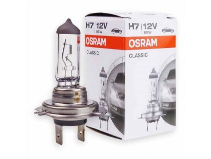 Halogenová žárovka Osram Classic H7 12V 55W PX26D