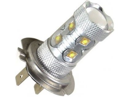 Žárovka LED H7 10-30V, 60W bílá, 12x LED CREE XP-E