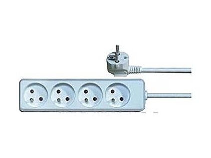 Prodlužovací přívod 5m-4x10A,3x1mm2