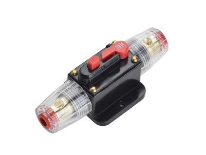 Proudový jistič DC 12-24V/100A v pojistkovém pouzdře