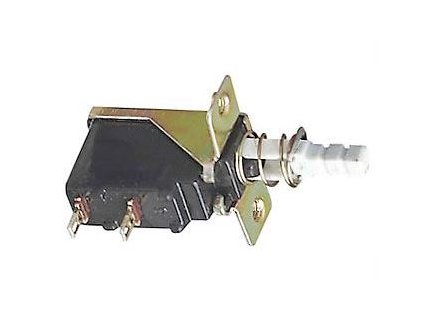 Spínač stiskací TV-3, ON-OFF 1pol.250V/5A