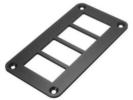 Rámeček pro 4 kolébkové vypínače