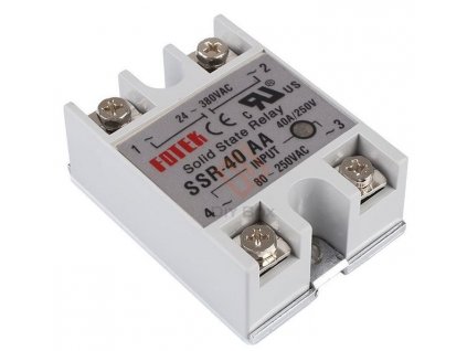 Bezkontaktní relé SSR-40AA, 24-380VAC