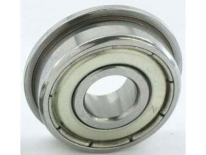 Kuličkové ložisko s přírubou F604ZZ, 10x4mm na hřídel 5,2mm