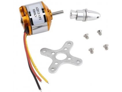 Motor A2212/15T bezkartáčový outrunner, 930kV