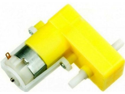 Motorek 3-6V/0,17A s převodovkou 1/48, provedení L, dvojitý vývod