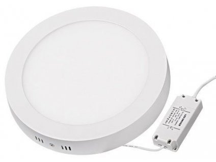 Podhledové světlo LED 24W, 300mm, bílé, 230V/24W, přisazené