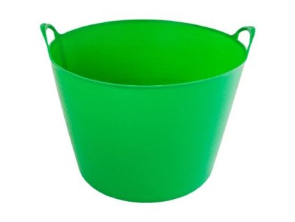 Nádoba plastová se 2 úchyty, 27 l, zelená, ENPRO