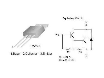 TIP120 N darl. 60V/5A 65W TO220