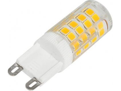 Žárovka LED G9, 51x SMD2835, 230VAC/3,5W, bílá teplá