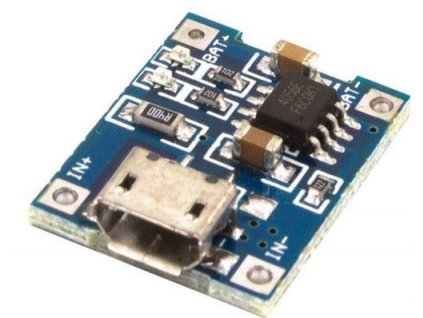 Nabíječka Li-Ion článku 1A, modul s IO TP4056