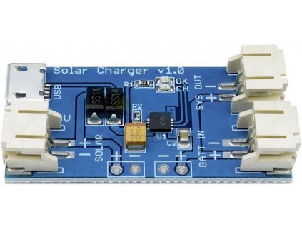 Nabíječka Li-Pol článku s ochranou, modul HW-736 /solární nabíječka/