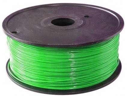 Tisková struna 1,75mm zelená, materiál PLA, cívka 1kg /3D tisk/