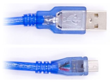 Kabel USB 2.0 konektor USB-A / USB-Micro 0,5m