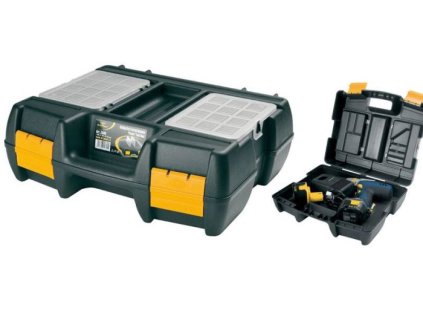 Kufr na nářadí plastový 400x340x133mm, ArtPlast 2500