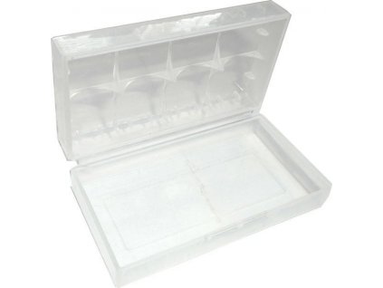 Krabička pro 2 nabíjecí články 18650 71x40x19mm