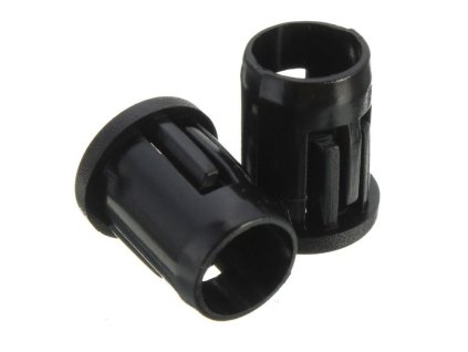 Objímka LED 5mm 1dílná, plastová