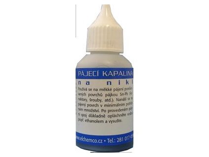 Kapalina pájecí na nikl 30ml