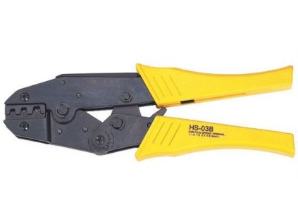 Kleště lisovací HS-03B na neizolované fastony 1,5-6mm2