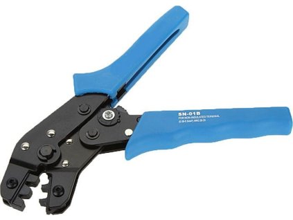 Kleště lisovací SN-01BM na na dutinky a piny 0,08-0,5mm2