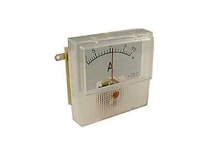 JL-40 panel.MP -10A /0/ +10A 40x40mm  včetně bočníku