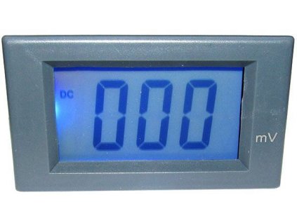 JYX85-panelový LCD MP 1V= 70x40x25mm,napájení 6-12V=