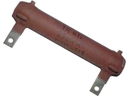 27R TR617, rezistor 10W drátový
