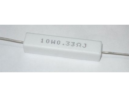 0,47R rezistor 10W drátový keramický, 5%, 400ppm, 350V