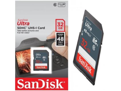 Paměťová karta SanDisk SD 32GB class 10