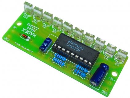 Indikátor vybuzení repro STAVEBNICE