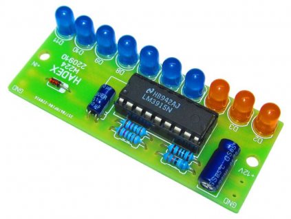 Indikátor vybuzení repro STAVEBNICE