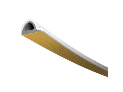 Těsnění TLT do oken a dveří, profil P 100 H, 9 x 5,5 mm, hnědé, 2 x 50 m