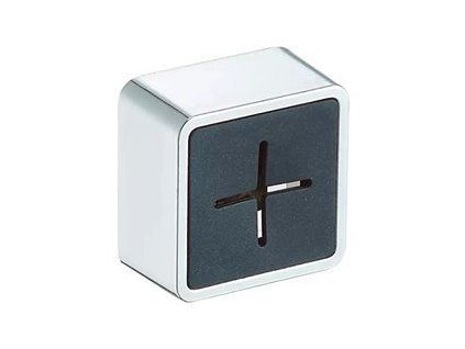 Věšák na ručník stříbrno-černý