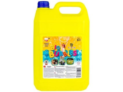 Tekutina na mydlové bubliny  BublifukTUBAN 5l