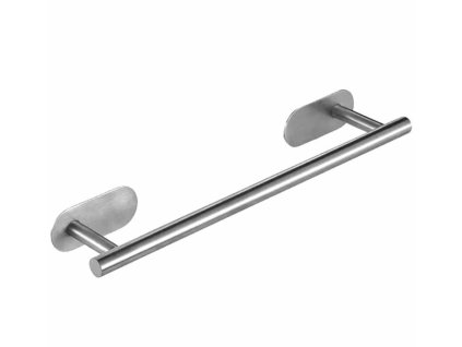 Věšák na ručníky 40cm stříbrný