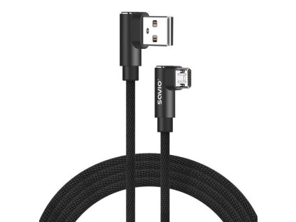 Kabel USB 2.0 konektor USB-A / USB-Micro, 2m, SAVIO CL-162