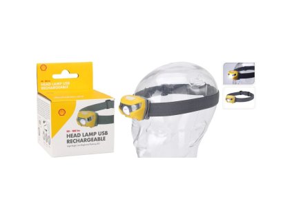 SHELL SHELL Čelovka nabíjecí USB 100 lm KO-C22300340
