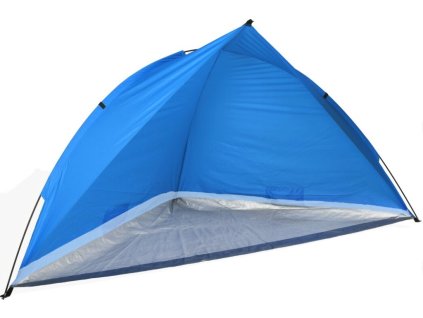 PROGARDEN Plážový stan s UV ochranou 260 x 110 x 110 cm modrá KO-X61900560