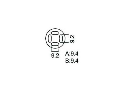 Nástavec na vyfoukávačku QFP 9,2x9,2mm